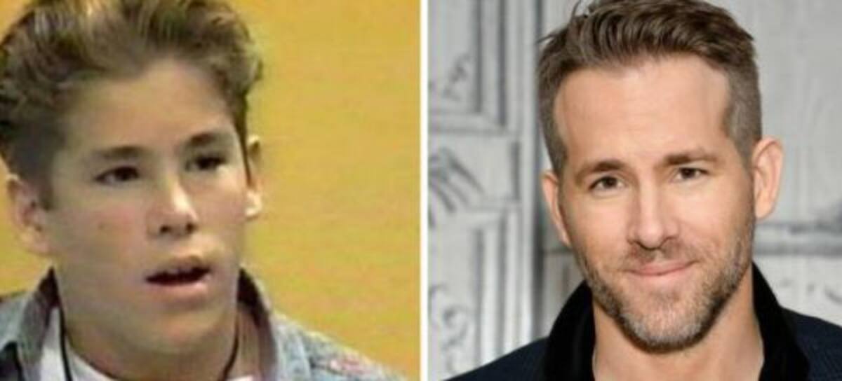 Así eras los famosos de adolescentes