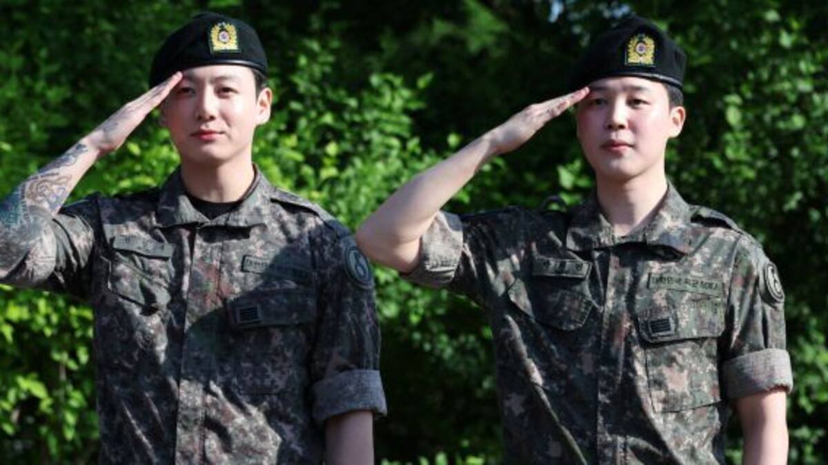 Jimin y Jungkook regresan del servicio militar con una historia divertida