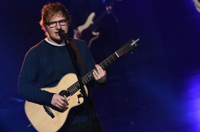 Ed Sheeran, en una actuación en la TV italiana el pasado 12 de marzo.