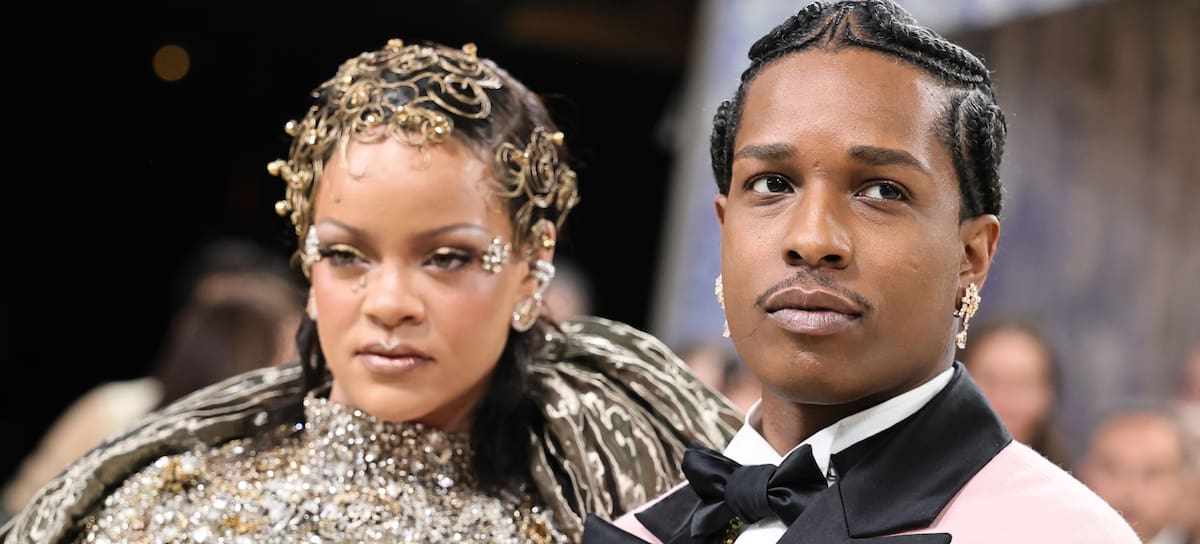 Rihanna y A$AP Rocky en la MET Gala, mayo de 2026.