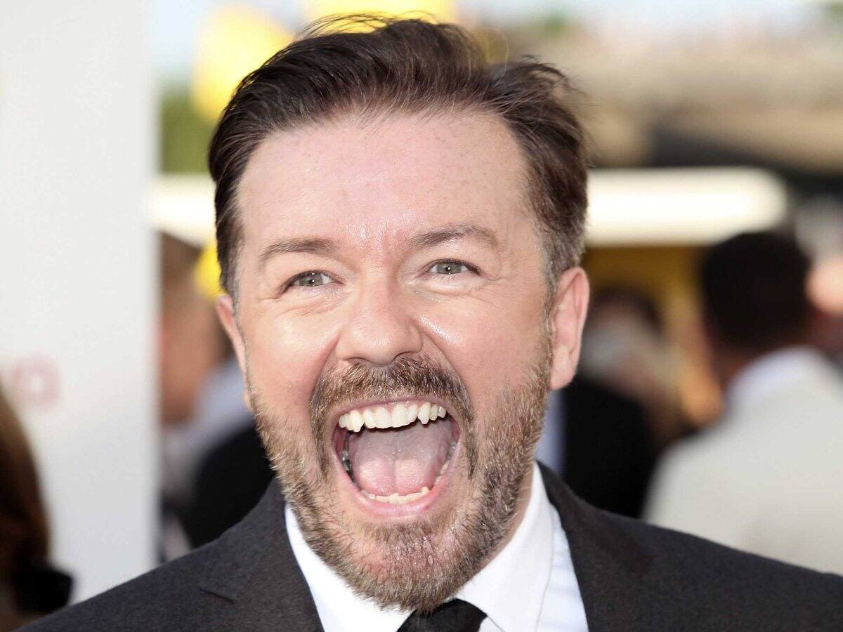 Este año el presentador será Ricky Gervais, conocido por sus chistes pesados.