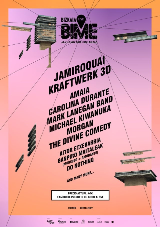 Cartel de BIME LIVE 2019