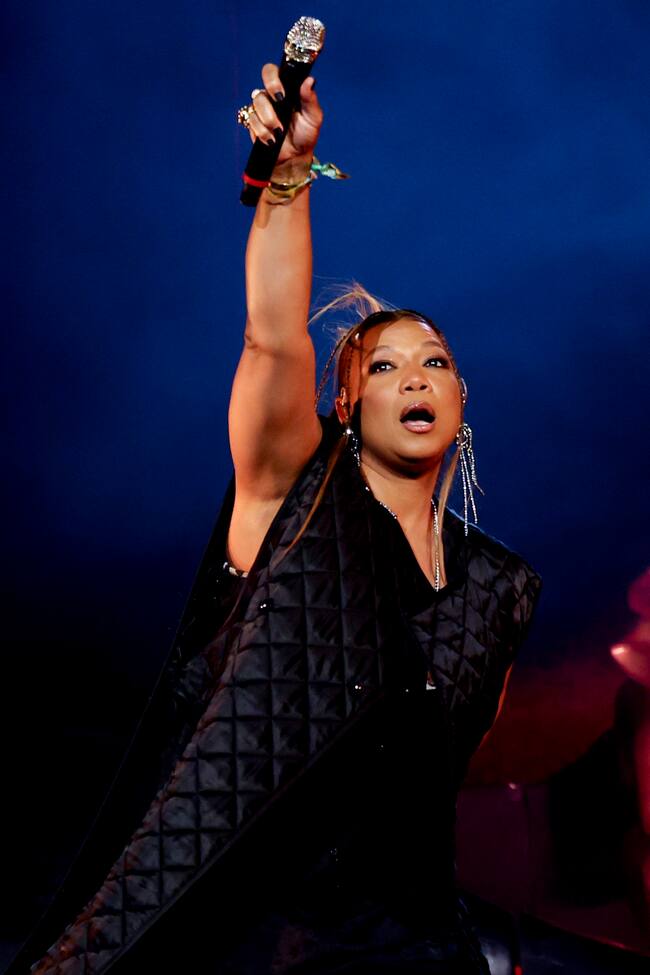 Queen Latifah ha sido una de las invitadas de Megan Thee Stallion. Todo un derroche de veteranía.