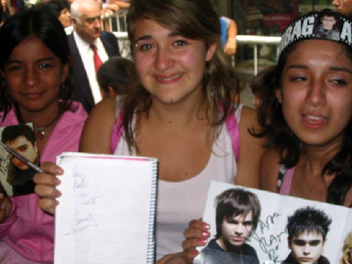 Firma de autógrafos de Airbag