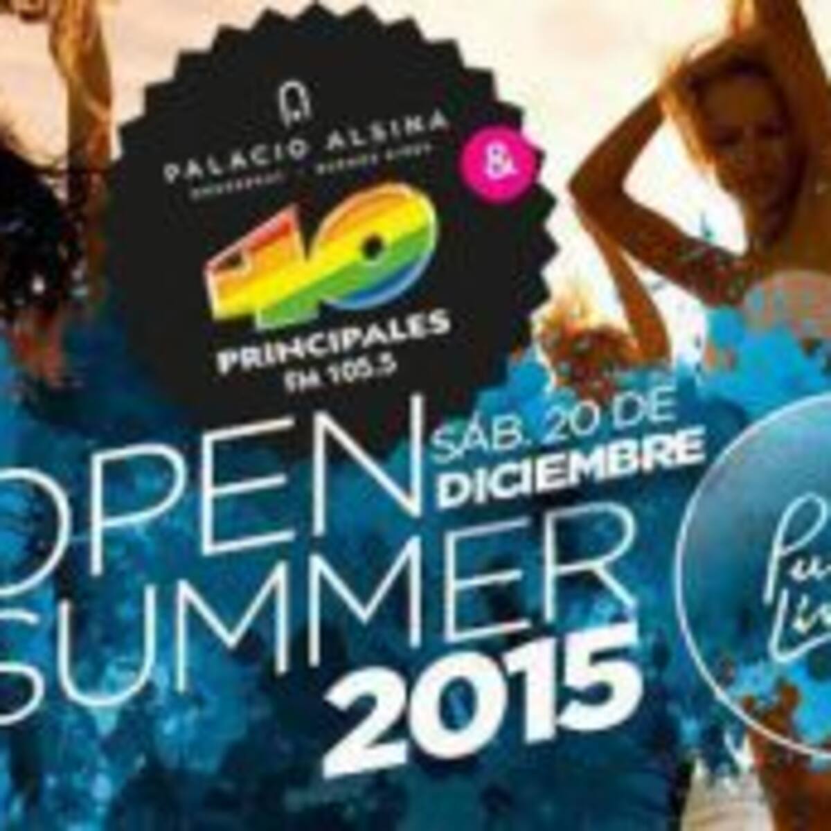 40 Principales te invita a la Open Summer 2015
