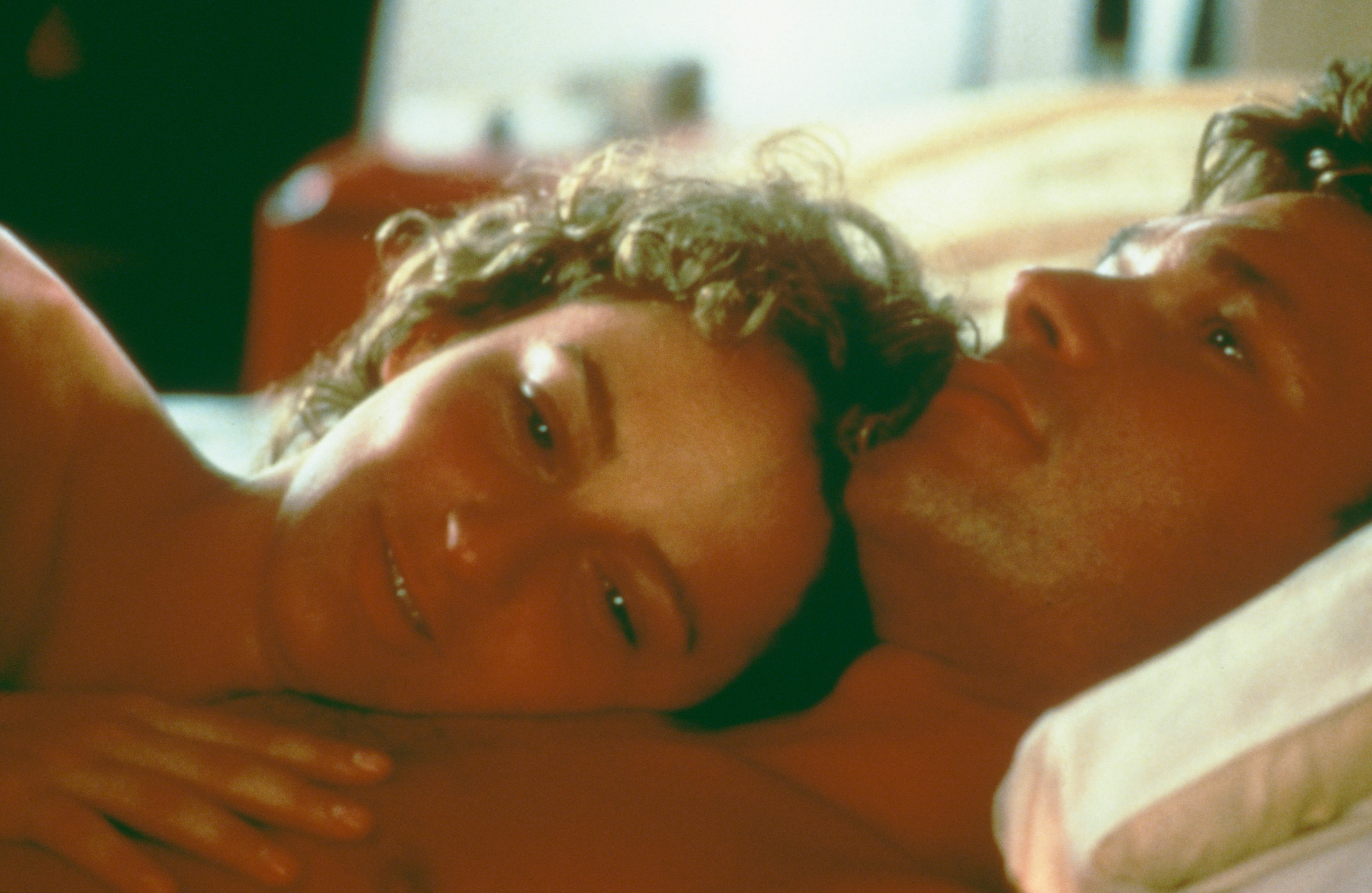 Fotogramas de Dirty Dancing con Patrick Swayze y Jennifer Grey.