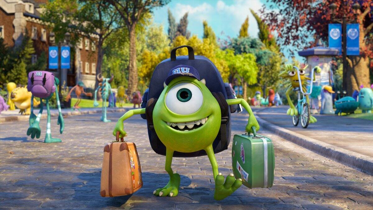 QUINTO LUGAR - Monsters University (Estrenada en 2013) 3.338.120 espectadores