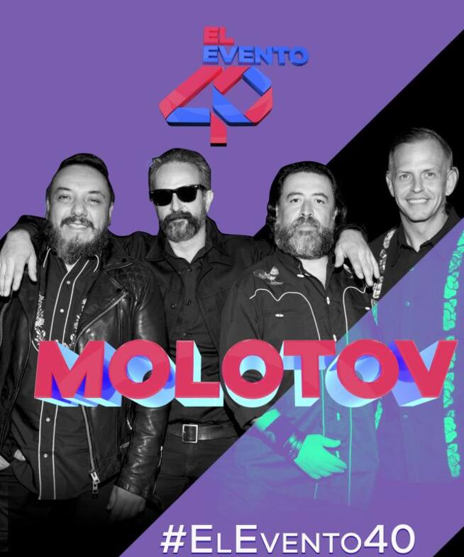 Molotov está en el Evento 40 2019 con todo su gimme the power y más canciones