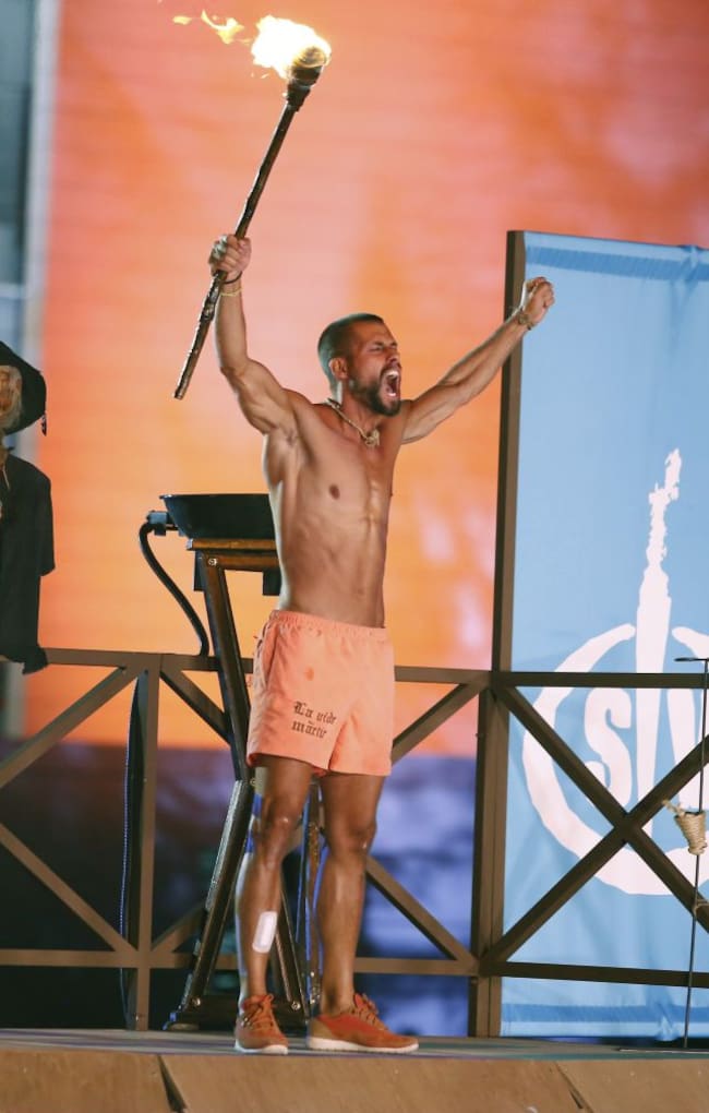 Albert Álvarez en la final de 'Supervivientes 2018'.