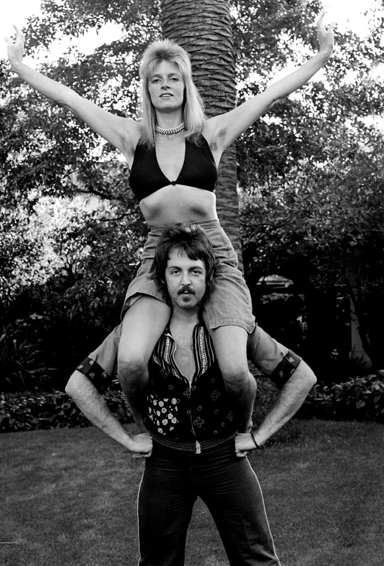 Paul y Linda McCartney