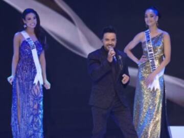 Luis Fonsi y Miss India: la pareja que ha protagonizado los memes en la final de Miss Universo
