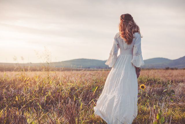 Un vestido boho para el verano, un must.