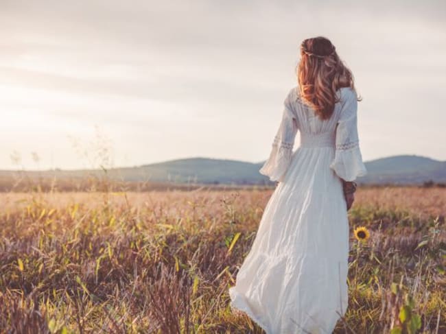 Un vestido boho para el verano, un must.