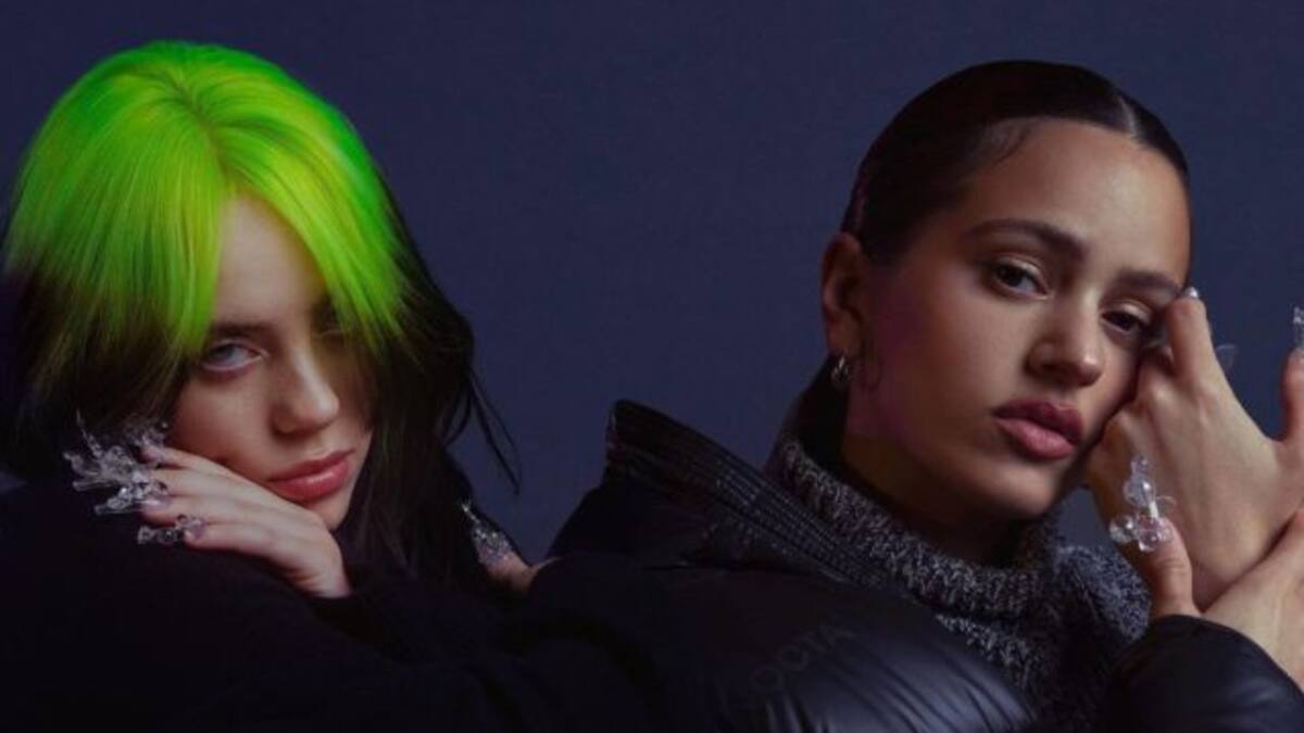 Billie Eilish se vuelve tendencia en redes social al cantar en español junto a Rosalía