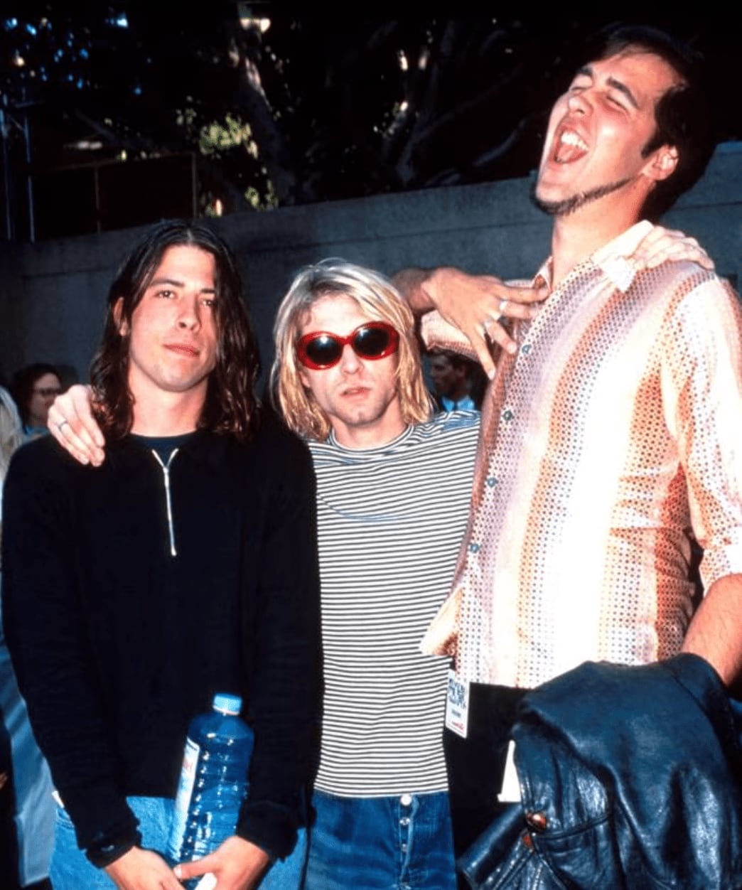 Dave Grohl, Kurt Cobain y Krist Novoselic, miembros de Nirvana, en una imagen de archivo. / KMazur