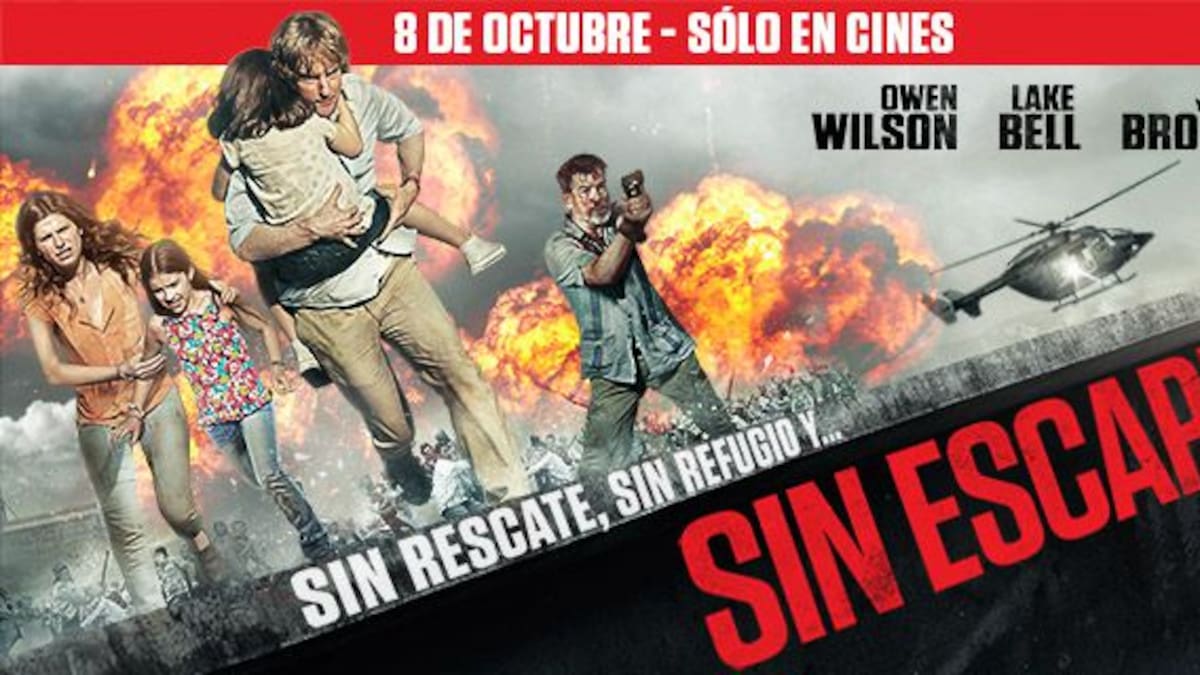 40 Principales te invita a la Avant Premiere de "Sin Escape"