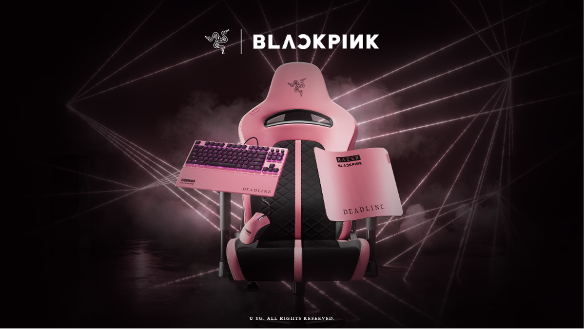 Razer y BLACKPINK llenarán de rosa tu escritorio con la colección 'BLACKPINK X Razer'