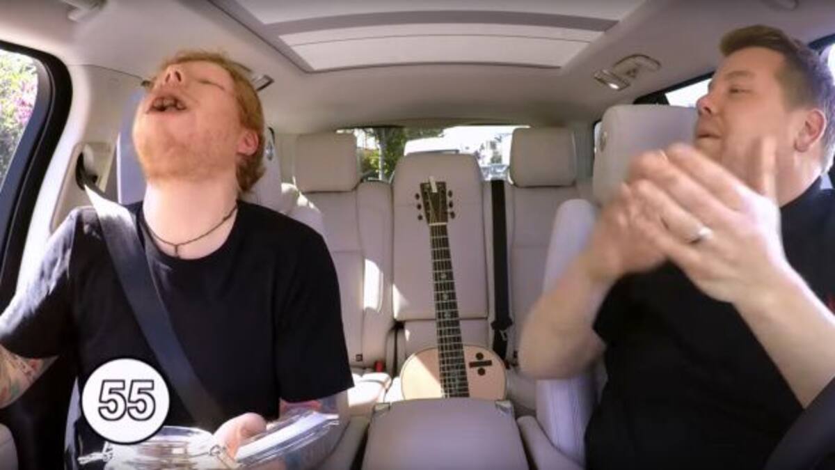 ¿Qué pasó en el Carpool Karaoke de Ed Sheeran?