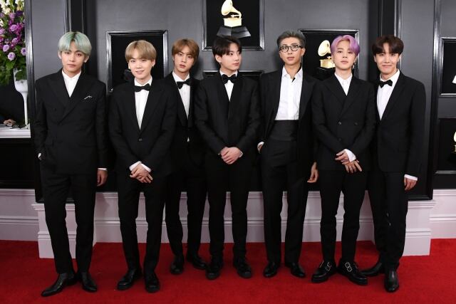 BTS en los Premios GRAMMY 2019