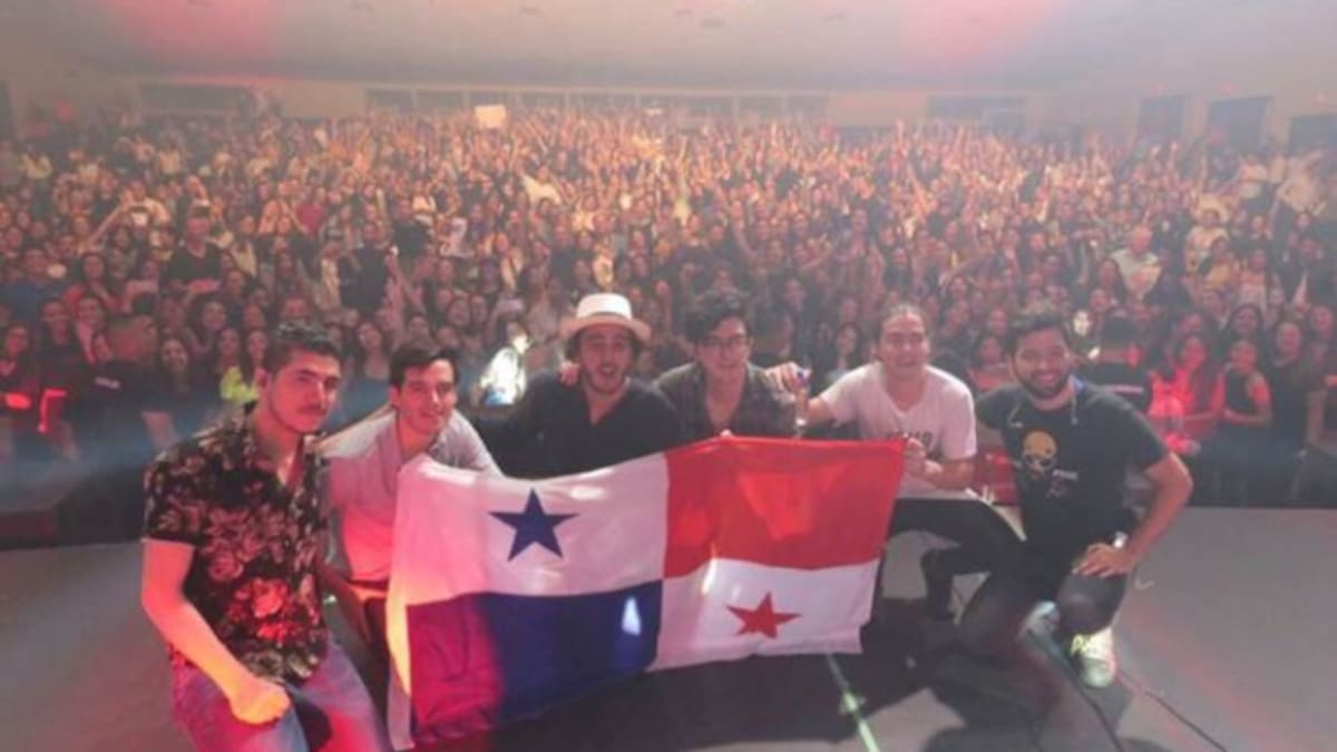 Espectacular concierto de Morat en Panamá