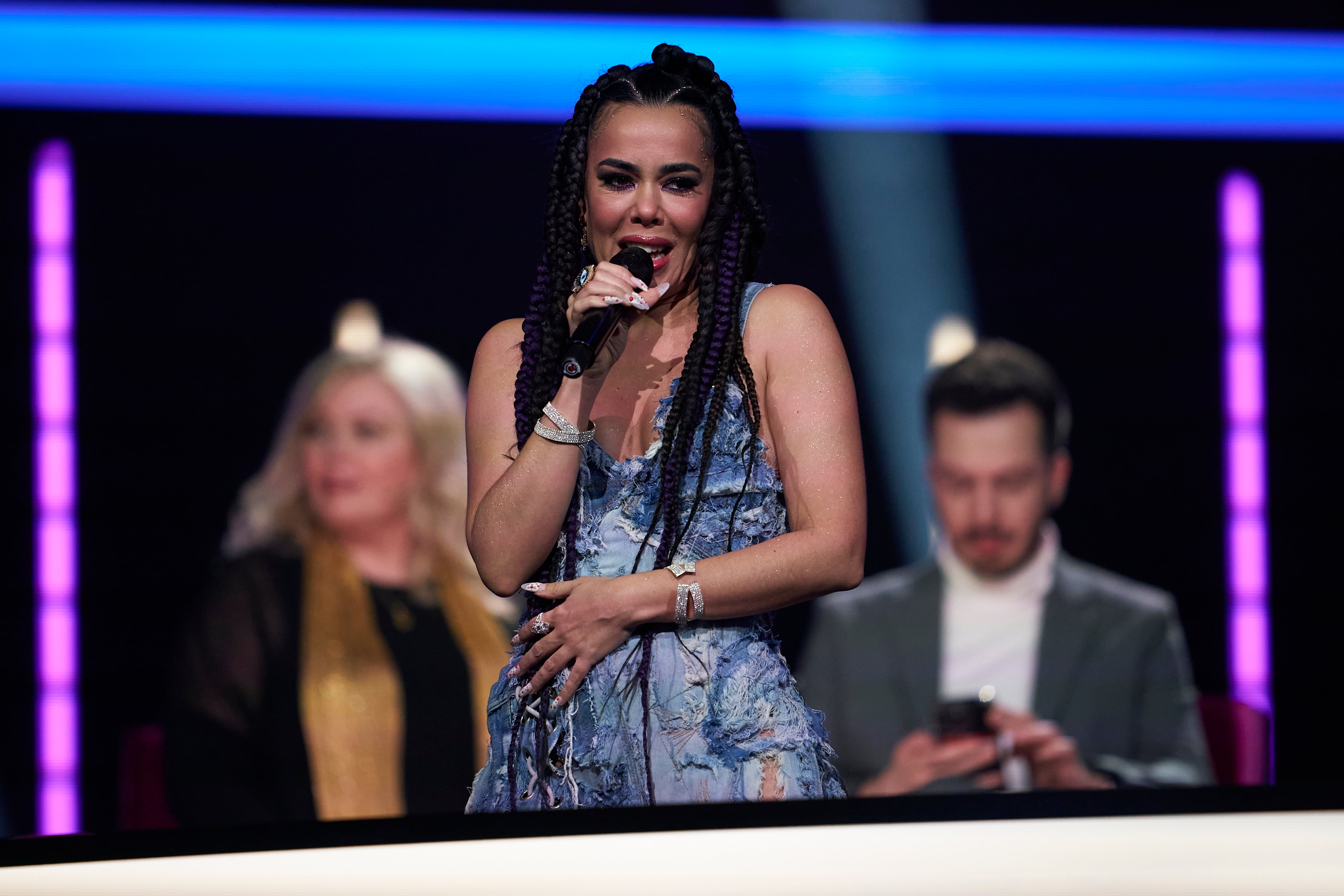 Beatriz Luengo en la primera semifinal del Benidorm Fest 2024