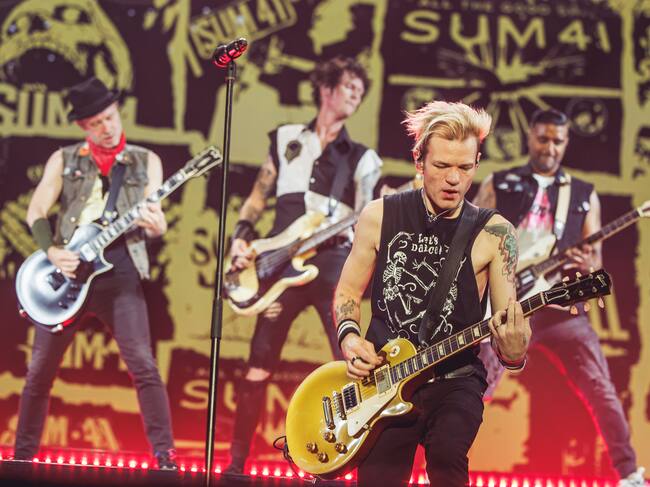 La jornada del viernes en Mad Cool supuró pop punk a cargo de una de las bandas más míticas del género: los canadienses SUM 41, que ofrecieron un concierto enérgico y encadenaron hit tras hit.