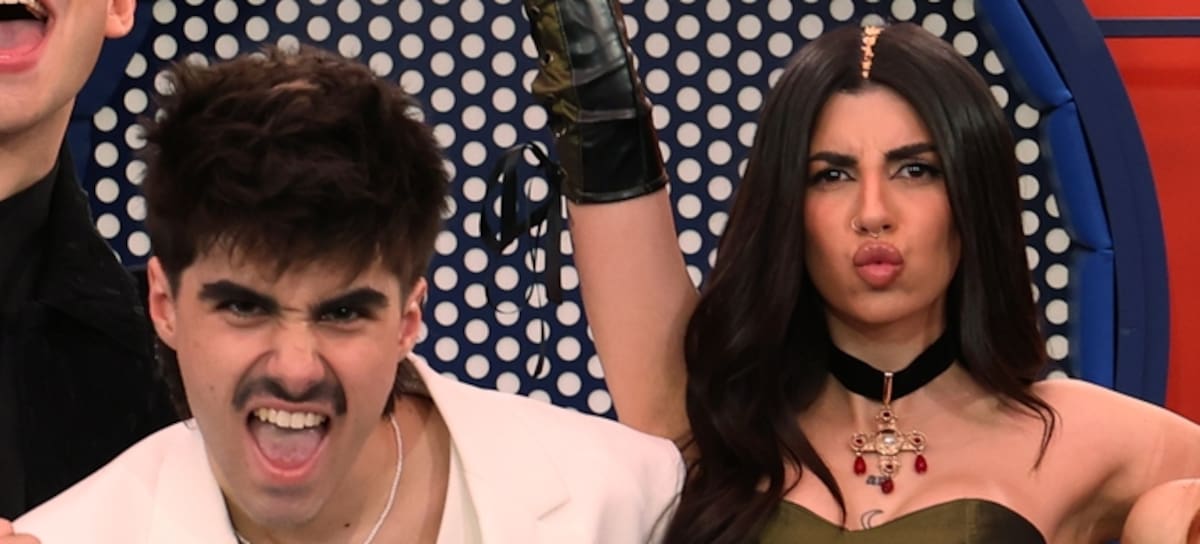 Martin y Naiara después de convertirse en finalistas de 'OT2023'. / Jose Irun / Prime Video