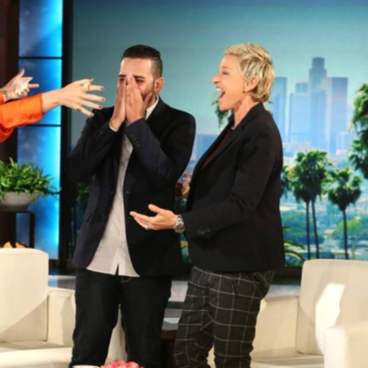 Ellen DeGeneres y Katy Perry cumplen sueño a sobreviviente del tiroteo en Orlando