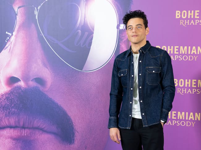 El actor Rami Malek en Madrid, en 2018.