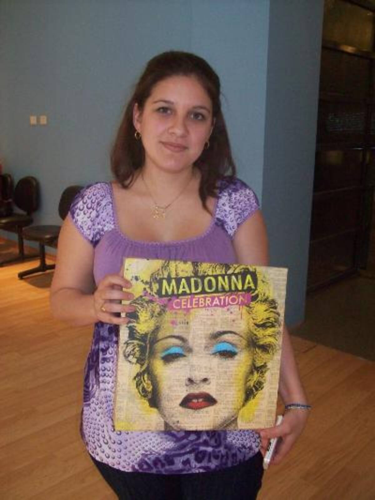 Ganadora del ultimo trabajo de Madonnna