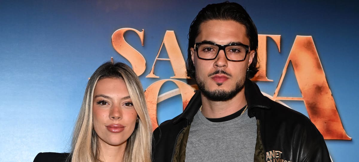 Alejandra Rubio y Carlo Costanzia, en el estreno de la obra de teatro de Terelu Campos.