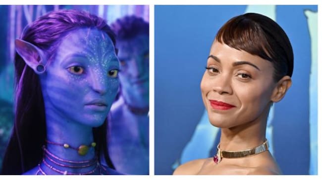 Zoe Saldaña es Neytiri.