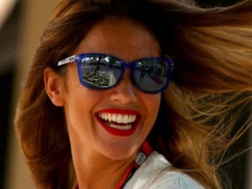 El truco de Lara Álvarez no le sale como esperaba