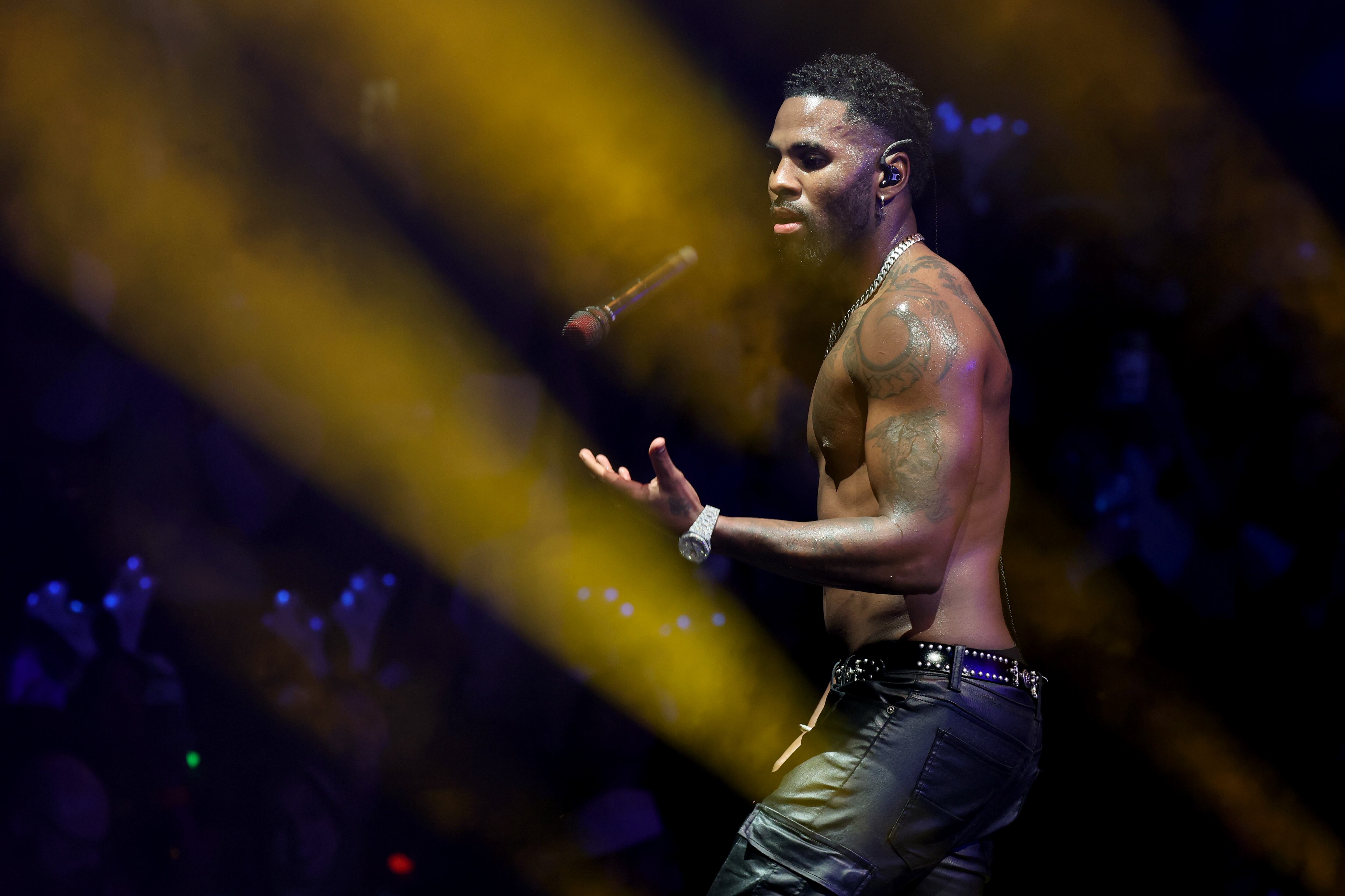 Jason Derulo, en un concierto en 2024