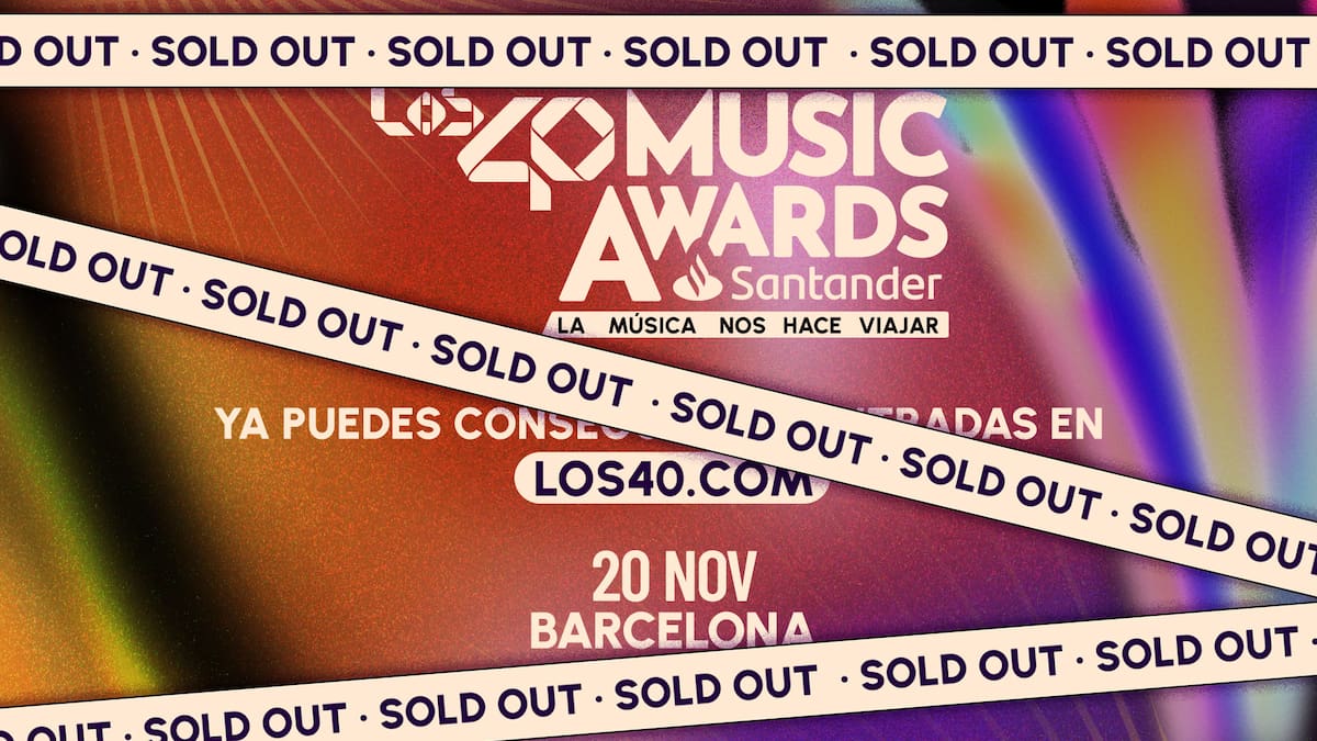 ¡Entradas agotadas! LOS40 Music Awards Santander 2026 cuelga el cartel de sold out en Barcelona