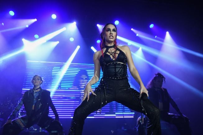 Lali Esposito en su concierto en Madrid en septiembre de 2022