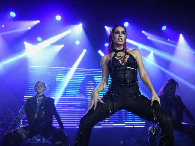 Lali Esposito en su concierto en Madrid en septiembre de 2022
