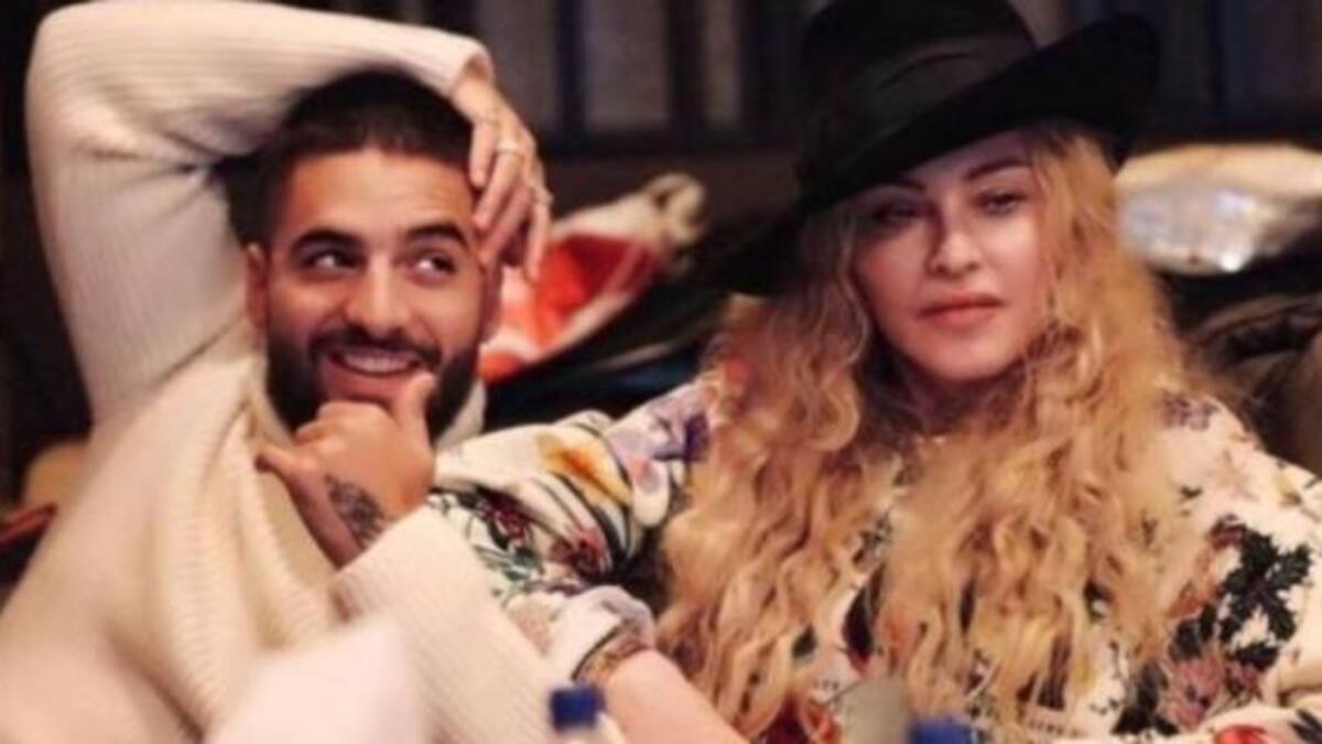 El llanto de Maluma por su nuevo single con Madonna