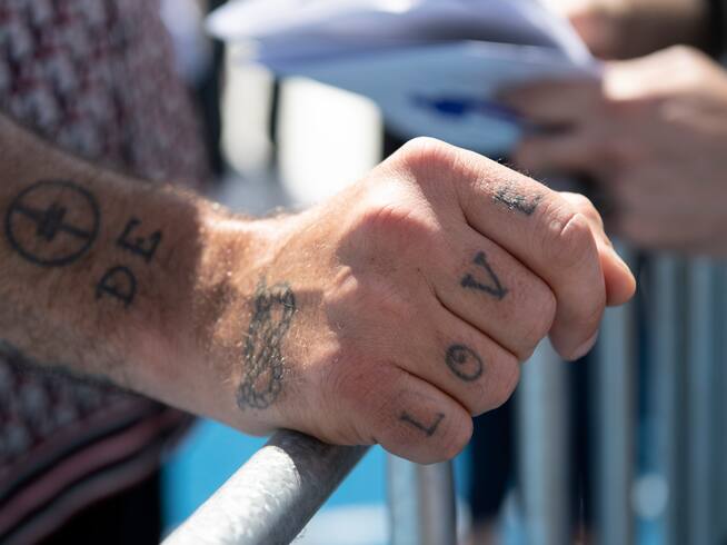 Algunos tatuajes de Robbie Williams