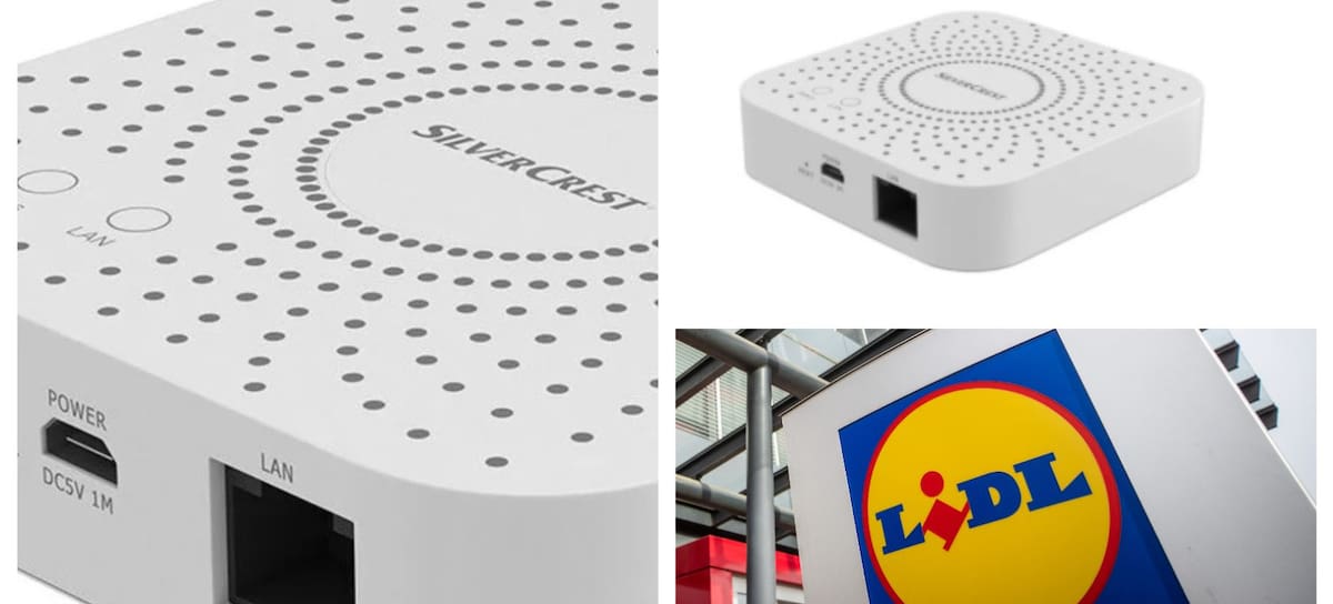 La central domótica Zigbee Smart Home de Lidl.
