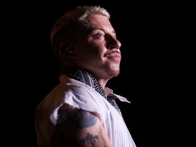El rapero Macklemore durante un concierto en Sydney en mayo de 2024