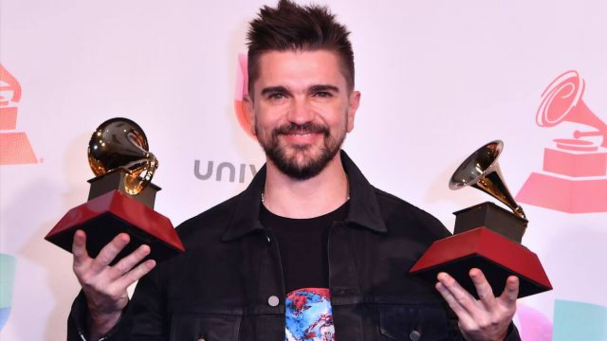 Juanes gana el máximo galardón del 20º aniversario de los Grammy Latino