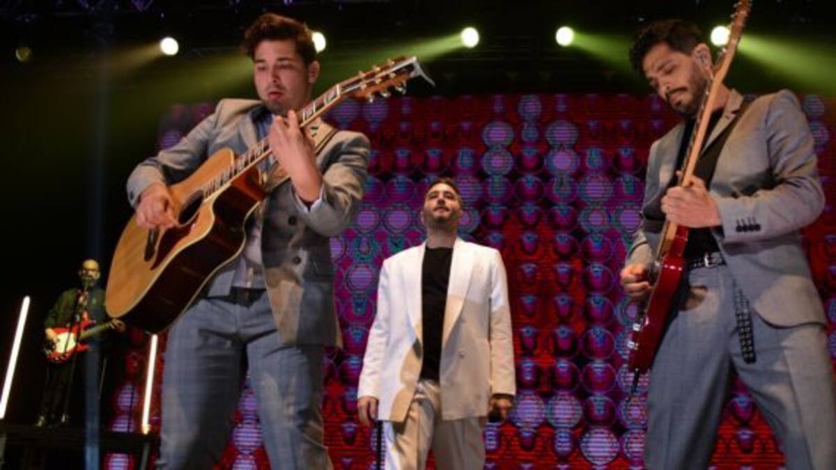 ¡Reik hizo cantar y bailar a un Luna Park agotado!