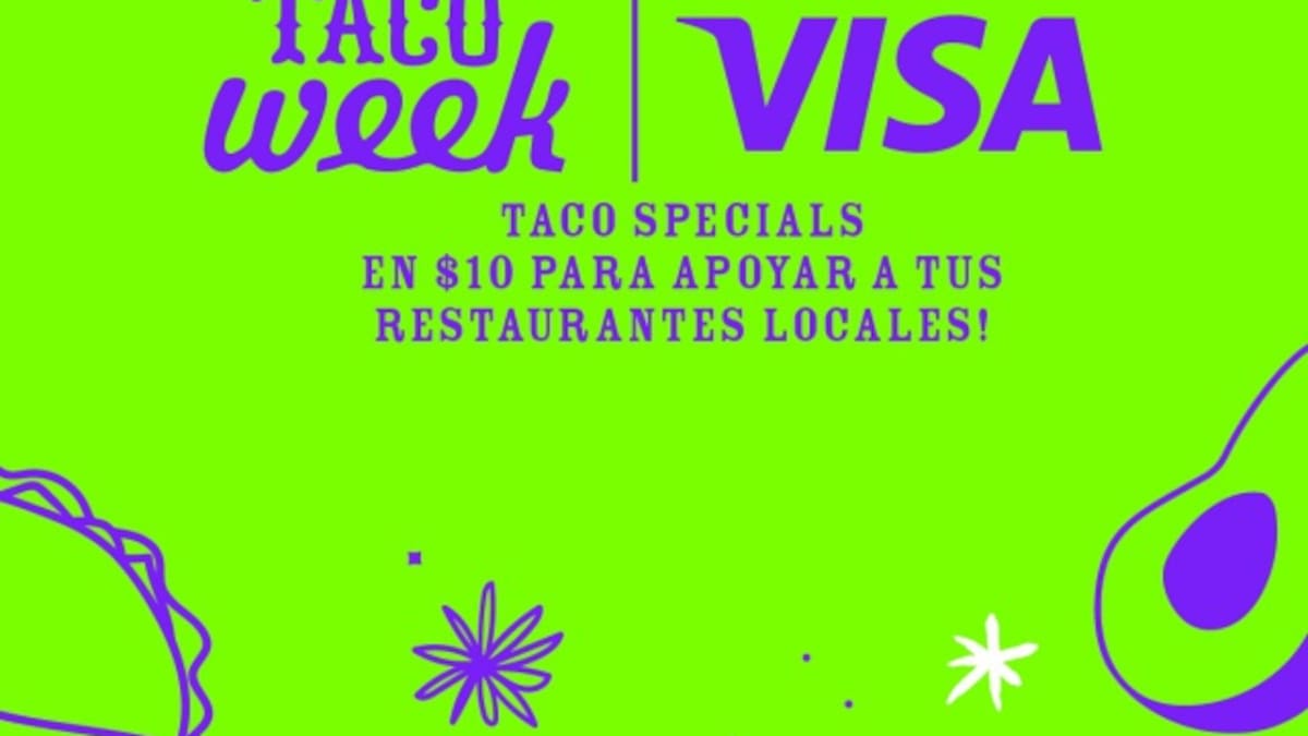 ¡Llega Taco Week!
