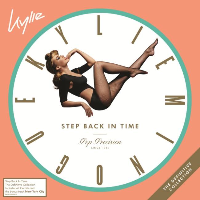 Portada de 'Step Back in Time', el nuevo álbum recopilatorio de Kylie Minogue