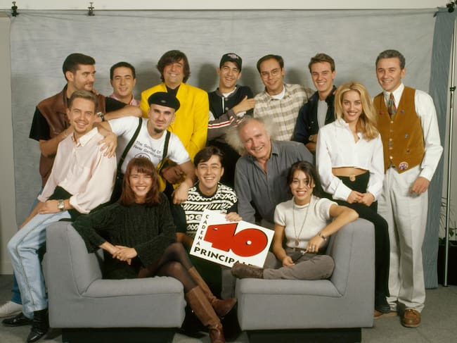 Equipo de LOS40 Principales de 1994-1995.