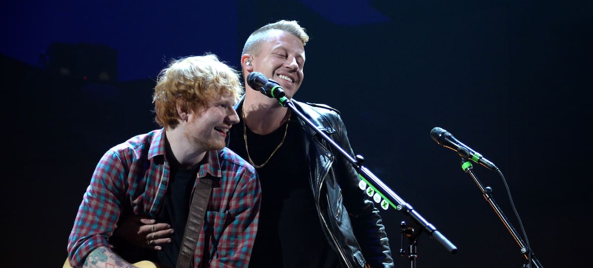Ed Sheeran y Macklemore mantenían una amistad de más de una década, al menos hasta el despido del rapero como telonero en el Loop Tour del cantante