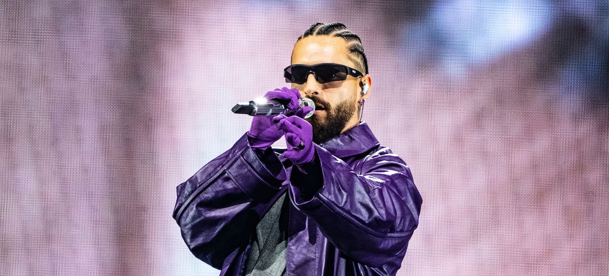 Maluma en concierto en Nueva Orleans, Luisiana (Estados Unidos)