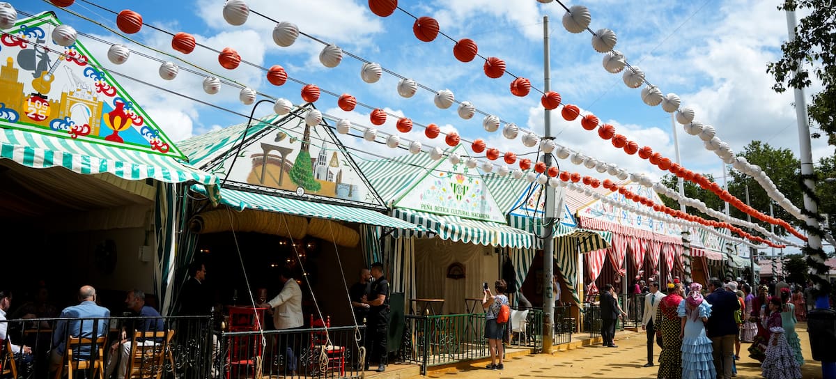 Real de la Feria de Abril de Sevilla.