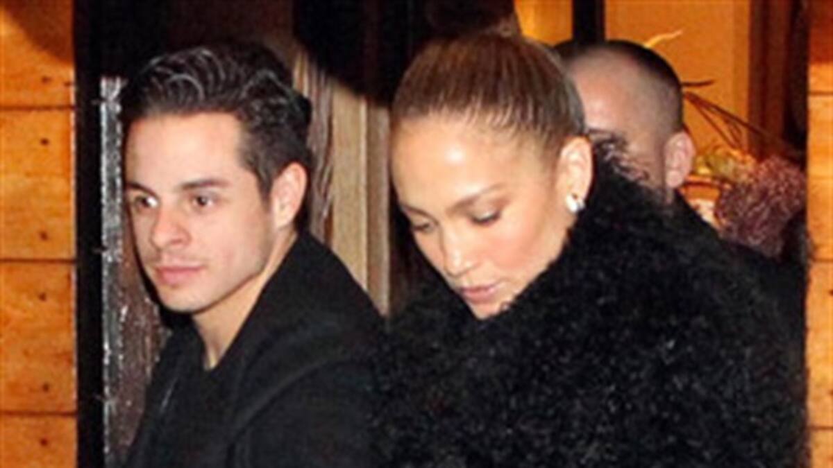 Jennifer López y Casper Smart juntos